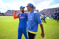 Rahul Dravid and Virat Kohli formed a close bond in the last few years (Image: Getty)
